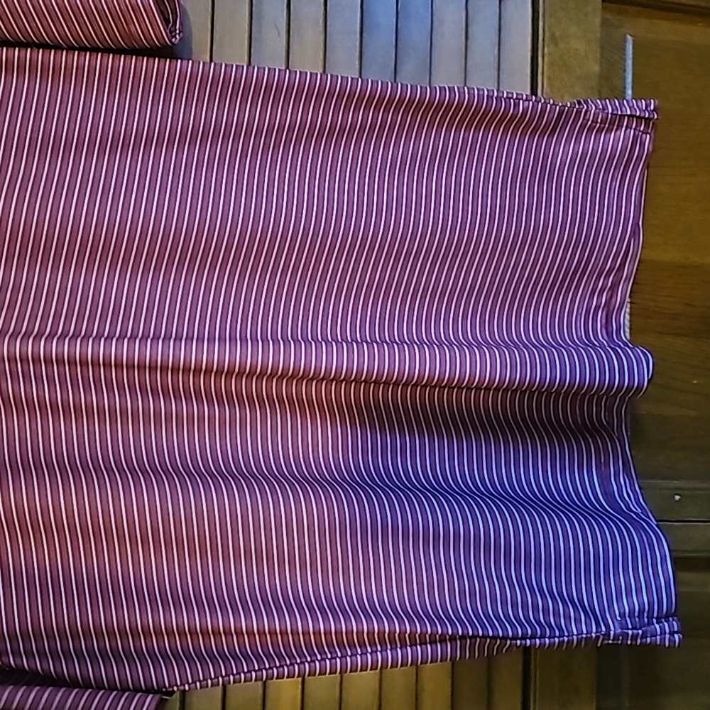 NWoT Greg Norman Collection  ML75 Play Dry Fine Stripe Polo Shirt - Picture 5 of 8